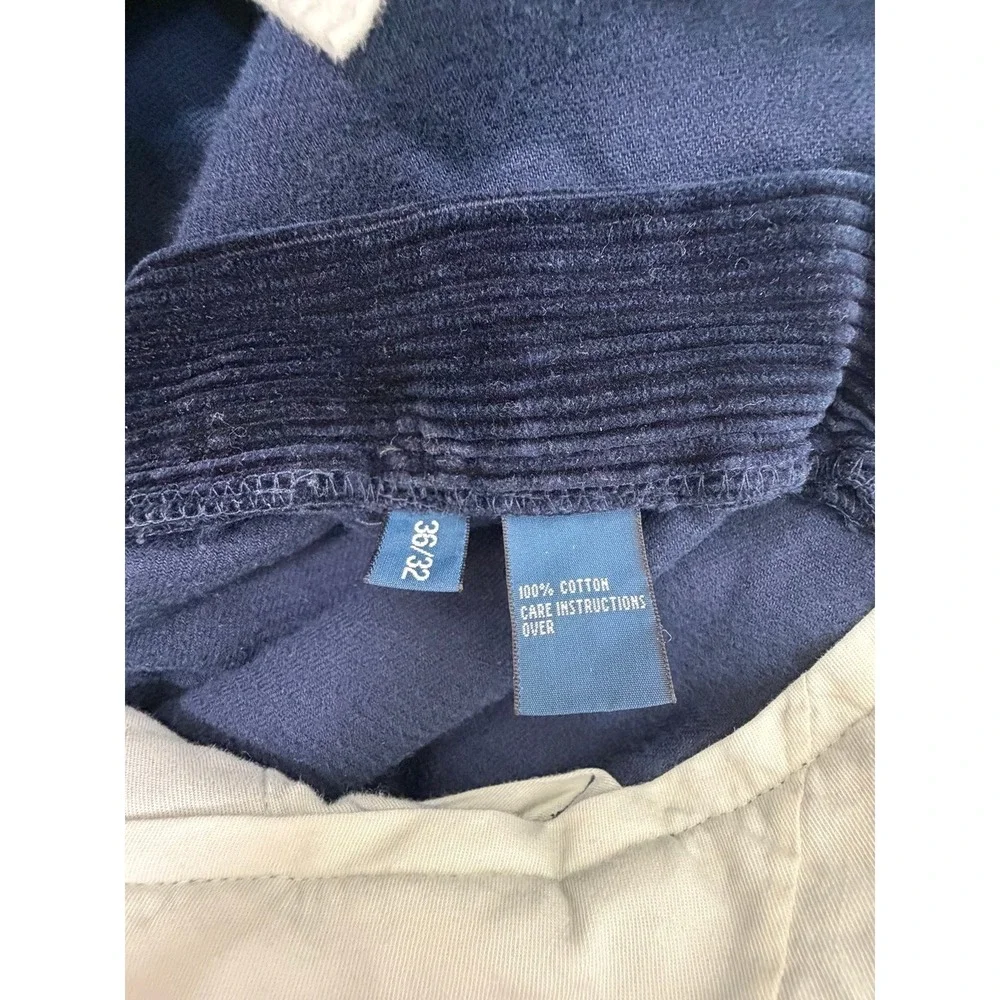 Polo Ralph Lauren Andrew Pant Navy Blue Corduroy Pants Men's Size 36x32